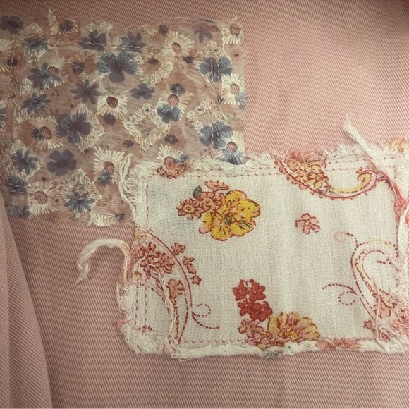 POL VINTAGE PATCH DRAWSTRING PANTS!!! Absolutely adorable! QUALITY!!! L - Picture 5 of 9